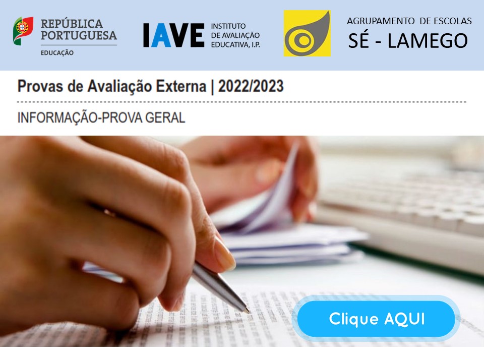 Provas Aferição 2022 2023 - Informação Geral