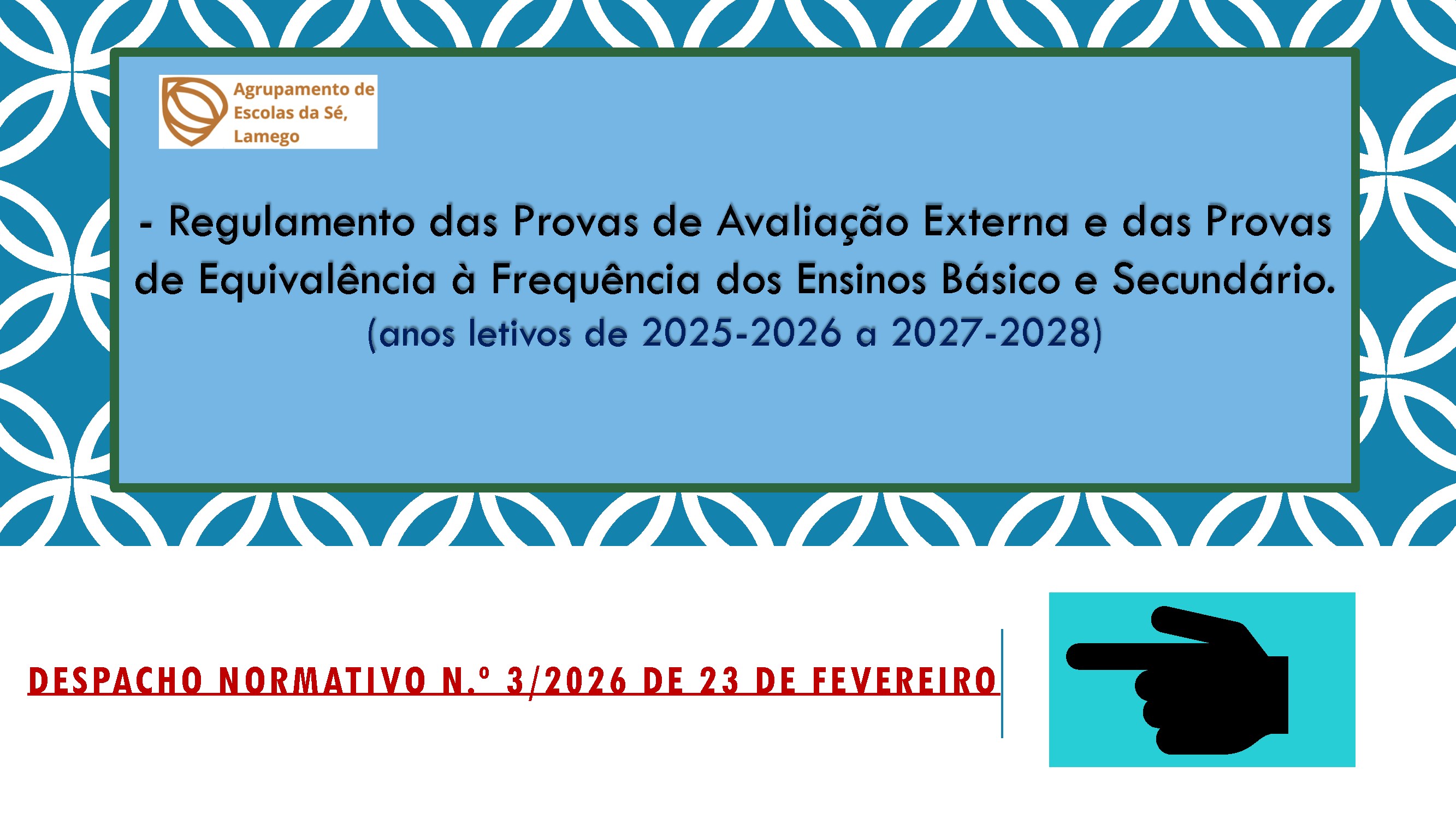 Regulamento de Exames 2026