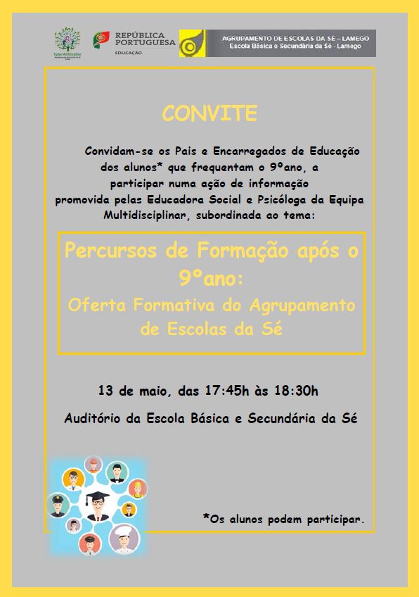 Percursos de Formação apos 9 ano