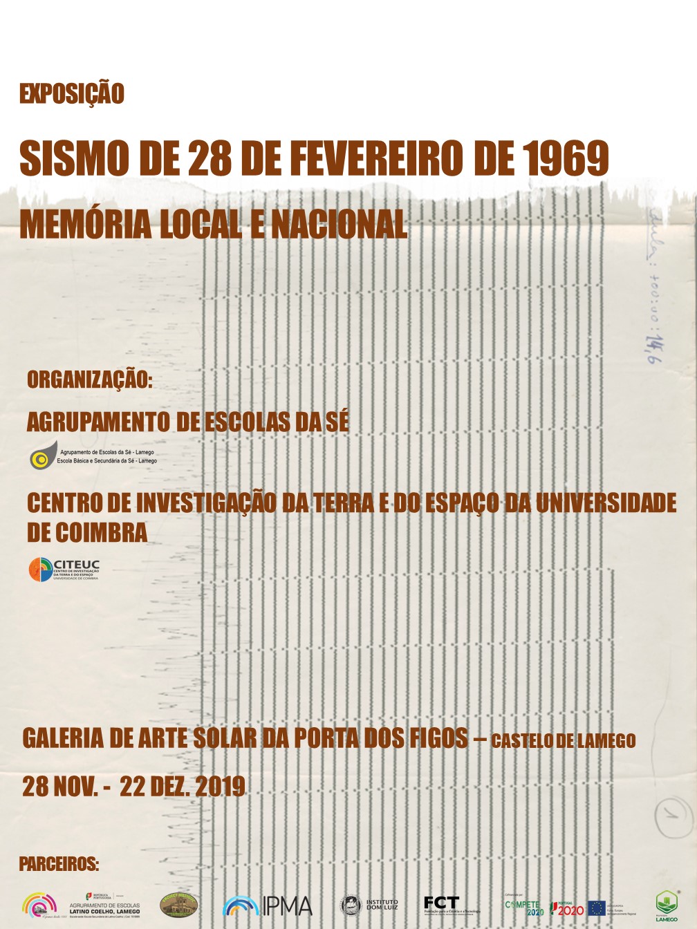 Cartaz Exposição Sismo 1969