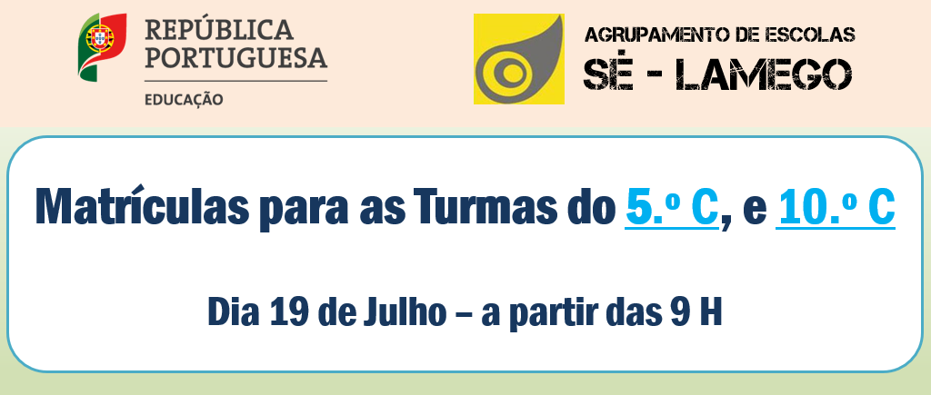 Matriculas 5C e 10C