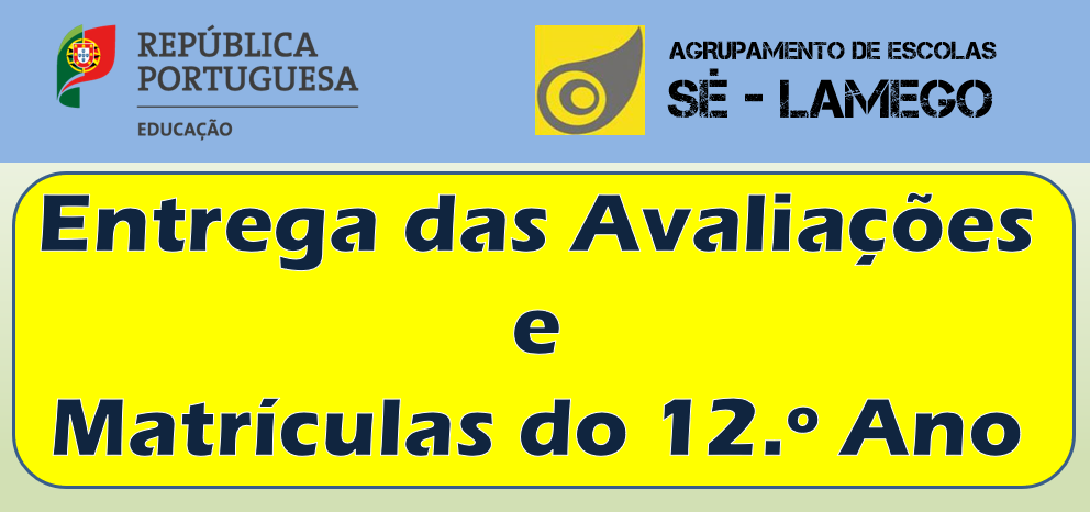 Matrículas 12 Ano